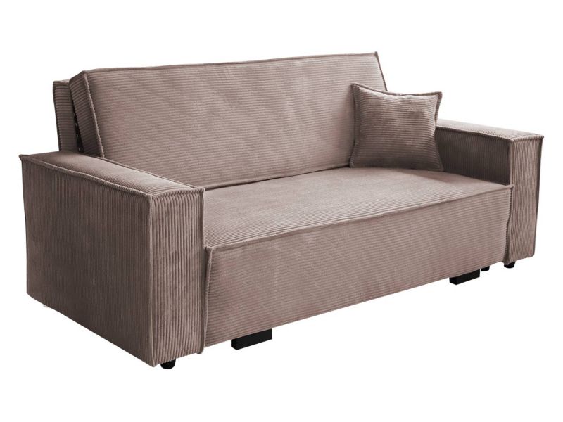 Kanapa rozkładana MIRJAN 24 Viva Star Sztruks IV pudrowy róż 1 szt.