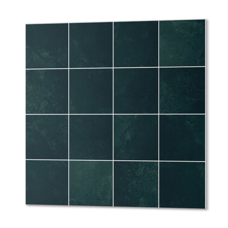 Okładzina Ścienna Z Grafiką PCV ArtPrintCave 50x50 cm Geometryczny wzór płytek 4 szt.