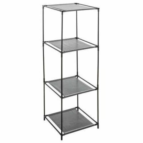 Regał metalowy Mix n'Modul 5FIVE SIMPLY SMART loftowy szary 3-komorowy 98 cm do salonu i sypialni 1 szt.