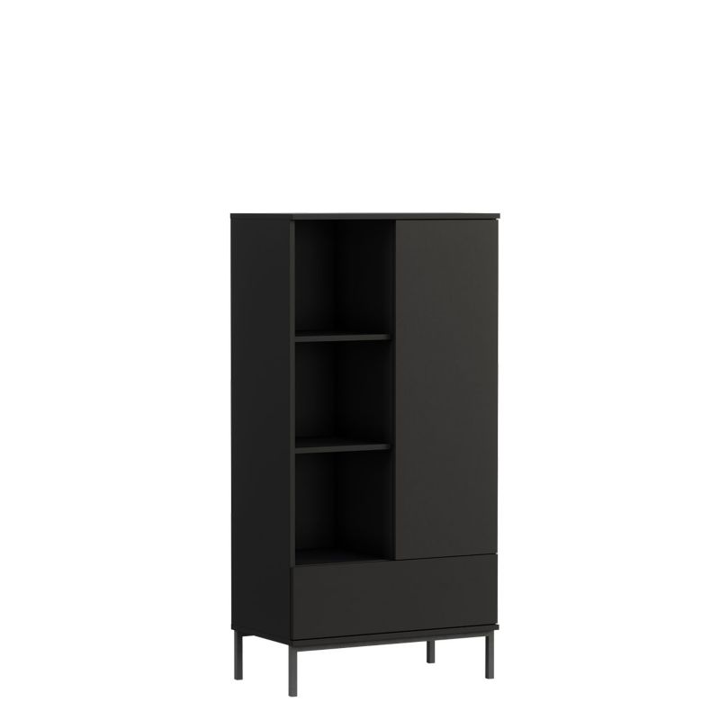 Regał MIRJAN 24 Querty R70 czarny 1 szt.