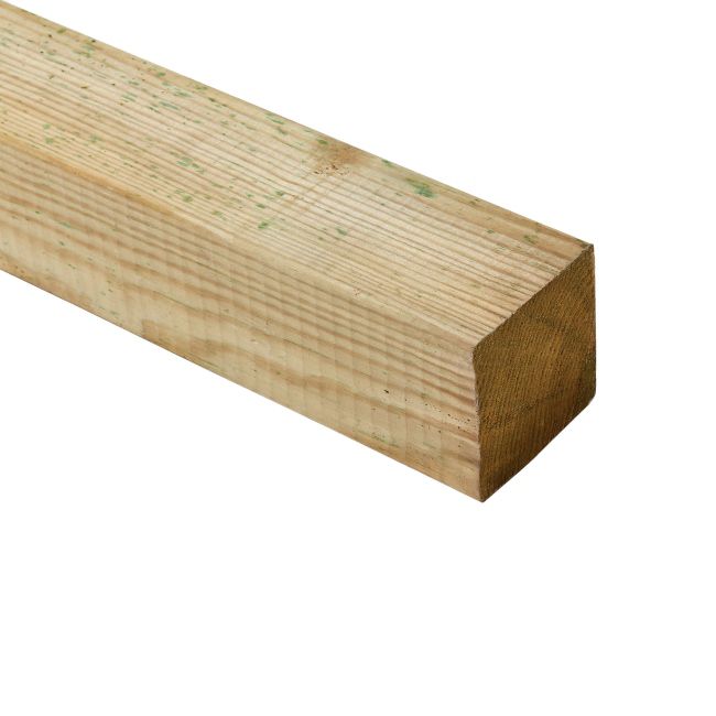 Kantówka Klikstrom 7 x 7 x 180 cm zielona