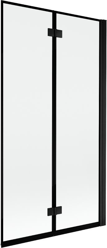 Parawan nawannowy Mexen Mist czarny 100 x 150 cm 2-skrzydłowy - 8A9-100-002-70-70-P 1 szt.