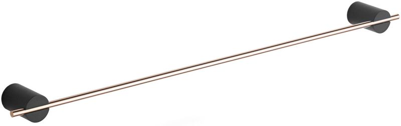 Wieszak na ręcznik Mexen Aron czarny/różowe złoto 60 cm 1 szt.