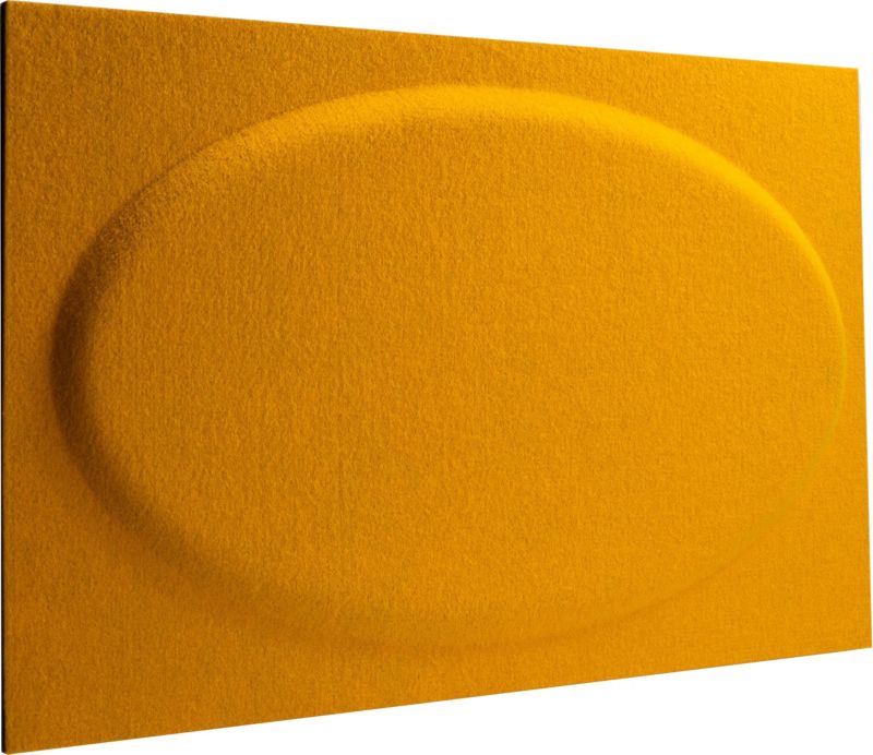 Panel dekoracyjny Decosa 60 x 30 cm filcowy kafel musztardowy