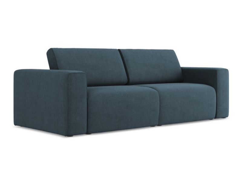 3-osobowa kanapa modułowa LaMiaSofa CASERTA z tkaniny strukturalnej 224x103 cm jeans 1 szt.