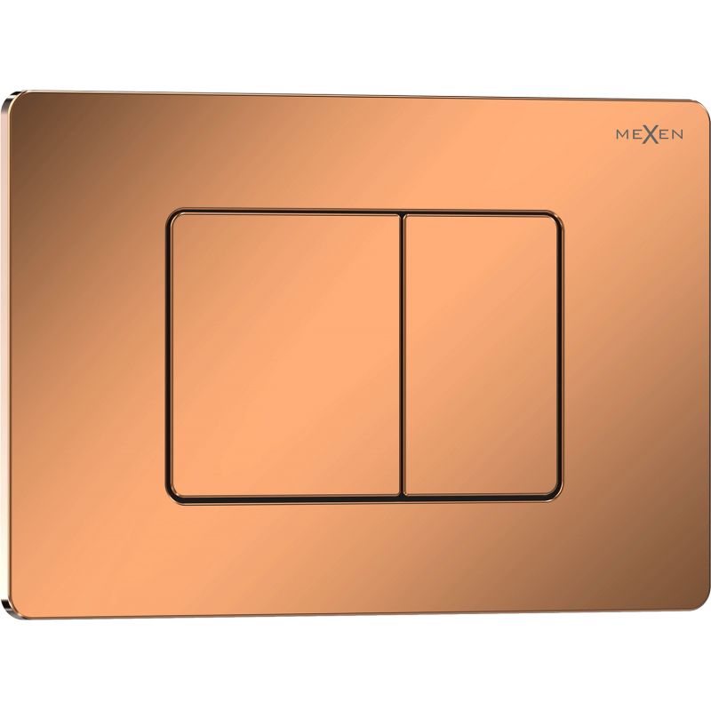 Przycisk spłukujący Mexen Tex 05 różowe złoto 1 szt.