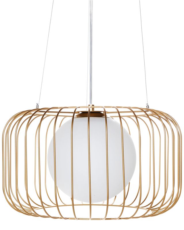 Lampa wisząca Bairoa Metal Złoty 1 szt.