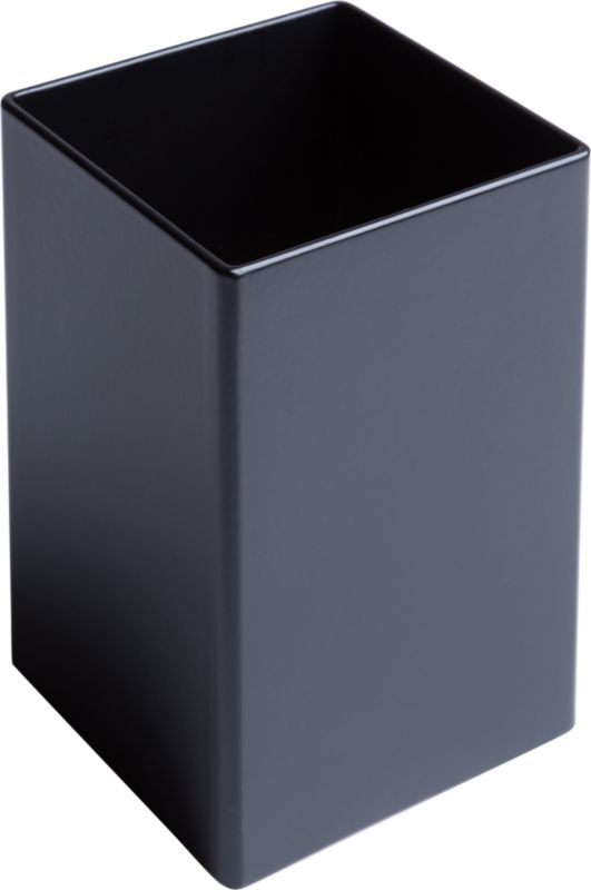 Mocowanie słupa litego Kornik 75 x 75 mm czarne