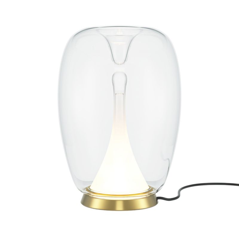 Lampka stołowa Maytoni Splash złoto-przezroczysty LED 9W 3000K 800lm IP20 wym: 27.2 x 20 x 20 cm aluminium - 1 szt.