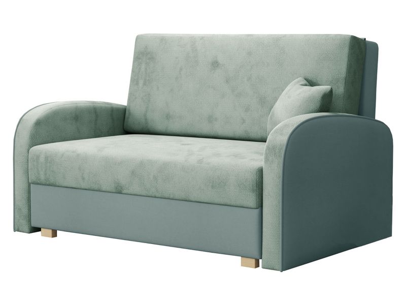 Kanapa rozkładana MIRJAN 24 Viva Soft II lazurowy/miętowy 1 szt.