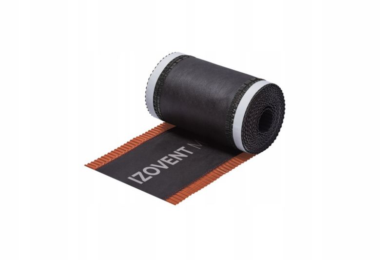 Taśma kalenicowa 4ROOF Izovent 230mm 5m x 4rolki - 20mb kolor ceglany (RAL 8004) super wentylacja kalenicy, 1kpl.