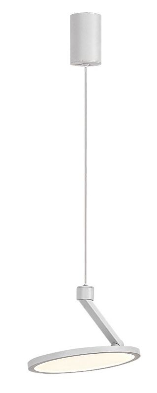 Lampa wisząca Rabalux Ovidia biała wym: 120 x 20 x 20 cm wbudowany LED 20W 1 szt.