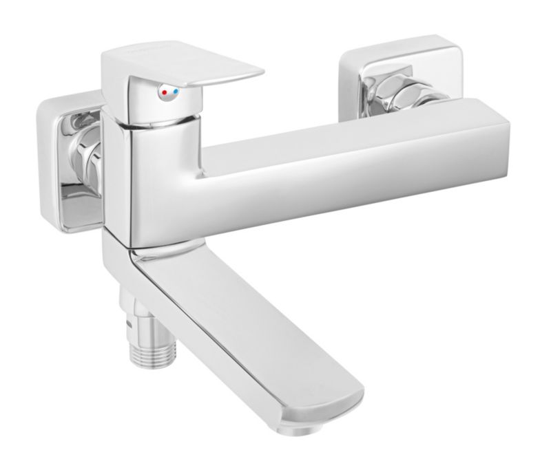 Bateria Wannowo-Prysznicowa Ferro Vitto VerdeLine z Przełącznikiem Chrom 1 szt.