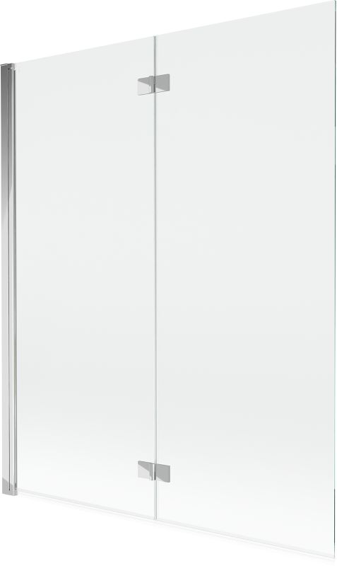 Parawan nawannowy Mexen Mist transparentny 140 x 150 cm 2-skrzydłowy 1 szt