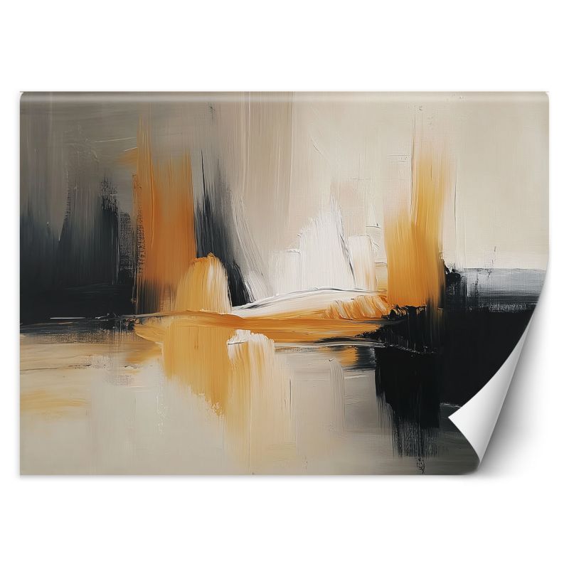 Fototapeta Feeby Abstrakcja Czarno Zlota Glamour 250x175 1 szt