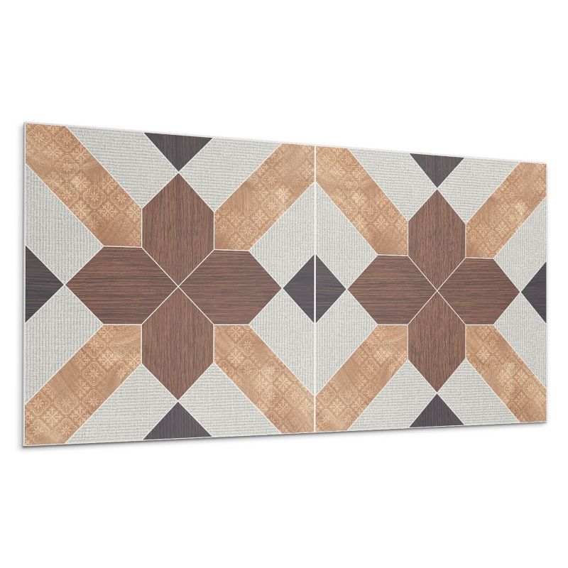 Kafelki samoprzylepne Wallfluent 40x20 cm Abstrakcyjny motyw geometryczny 10 szt.