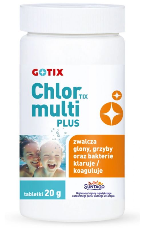 Tabletki do basenu Gotix Chlortix Multi 20 g 1 kg