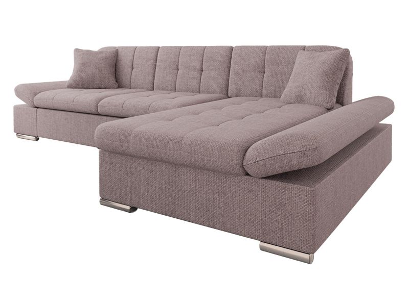 Narożnik z funkcją spania MIRJAN 24 Malwi Premium prawy zgaszony wrzosowy 1 szt.