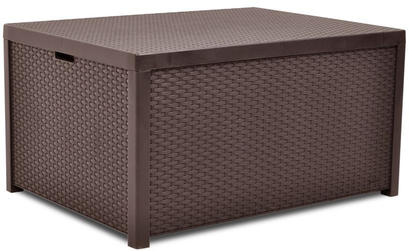 Stolik ze schowkiem Keter Arica 79x59x42cm Brązowy 1 szt.