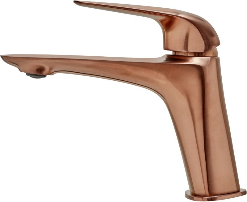 Bateria umywalkowa Teka Itaca L różowe złoto bez korka oszczędzająca wodę 1 szt.