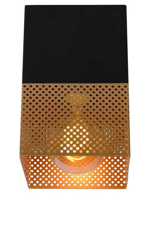 Reflektor sufitowy Lucide Renate złoto-czarny 1 x E27 x 40W IP20 wym: 10 x 10 cm - 1 szt.