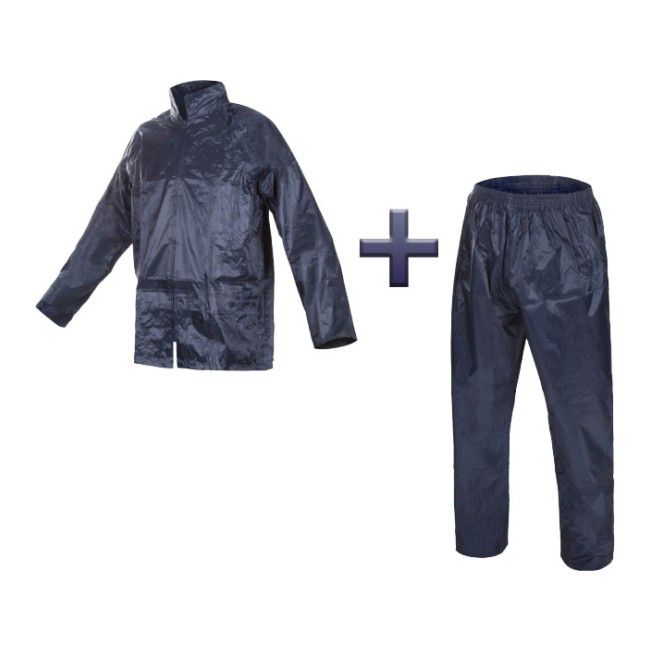 Komplet przeciwdeszczowy granatowy XXL