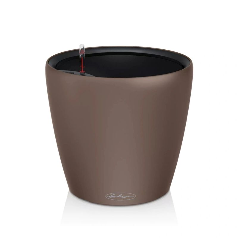 Doniczka Lechuza Do Domu Na Taras CLASSICO Color LS 35 muszkatołowy brąz 1 szt