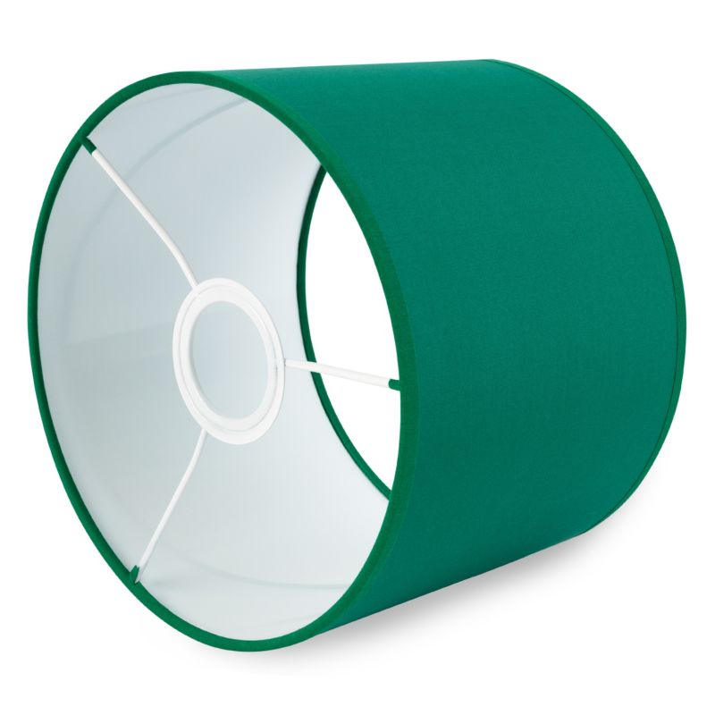 Abażur do lampy wiszącej stołowej Light Home LH okrągły E27 zielony 20cm 1szt.