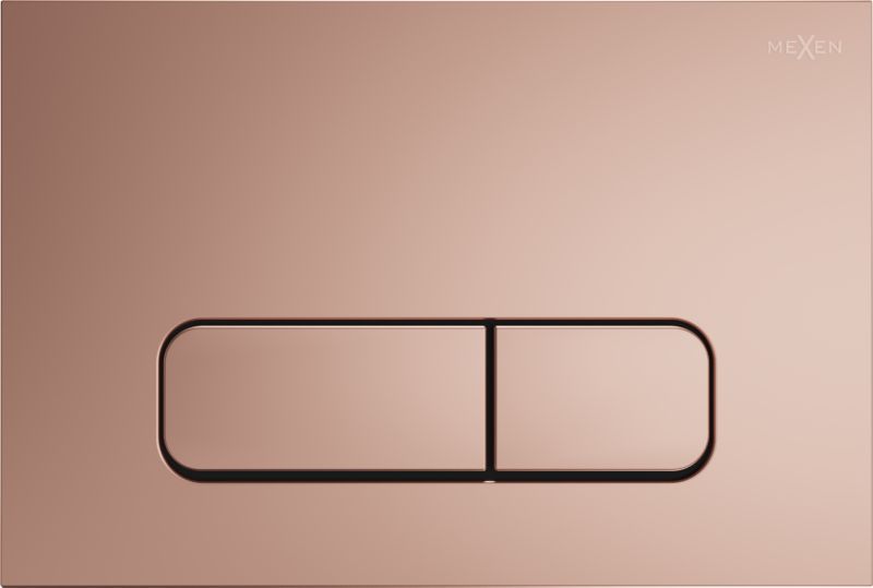 Przycisk spłukujący Mexen Fenix 02 różowe złoto 1 szt.