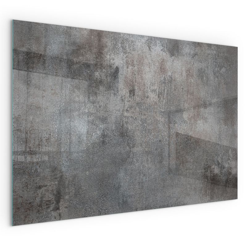 Szklana Podkładka Pod Kominek Prostokąt Wallfluent 60x40 cm Faktura surowego materiału 1 szt.