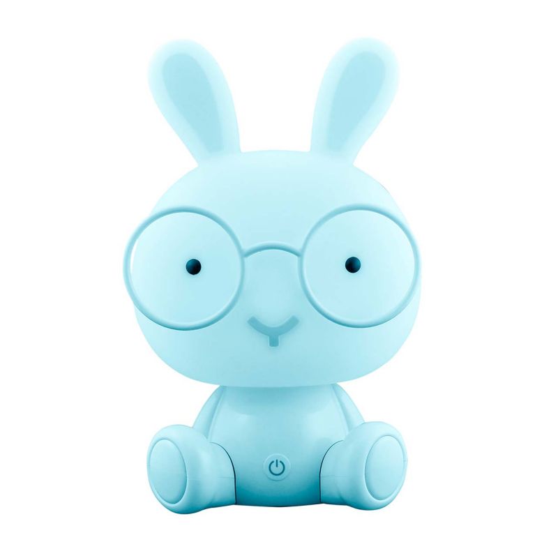 Lampka nocna Sanico Goldlux LED KRÓLIK Niebieski akumulator + przewód USB-C - 1 szt.