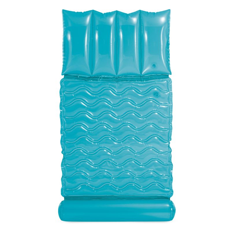 Dmuchany materac Intex plażowy hamak wodny 58725-01 niebieski 1 szt.