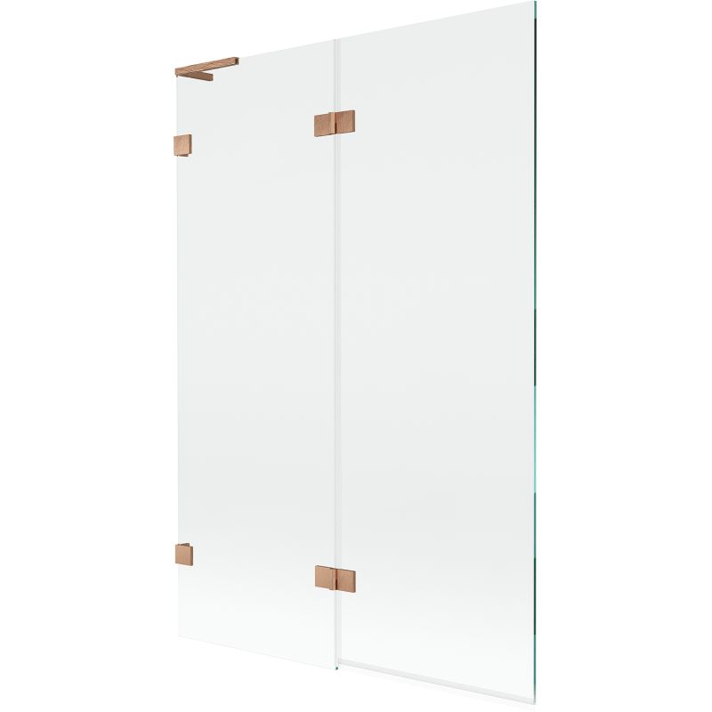 Parawan nawannowy 2-skrzydłowy Mexen Lunar L miedź szczotkowana 120x150 1 szt