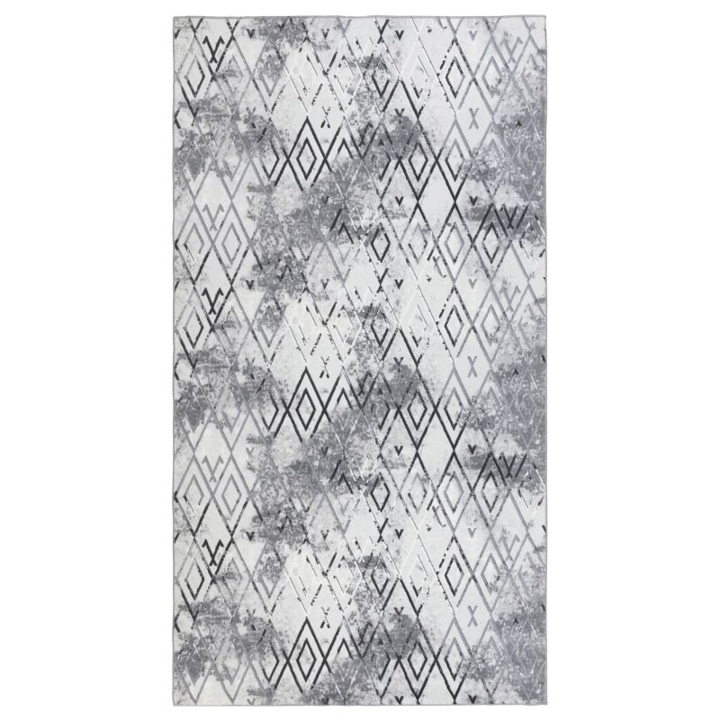 Dywan 80x150 cm Etna e-floor nowoczesny geometryczny szary 1 szt