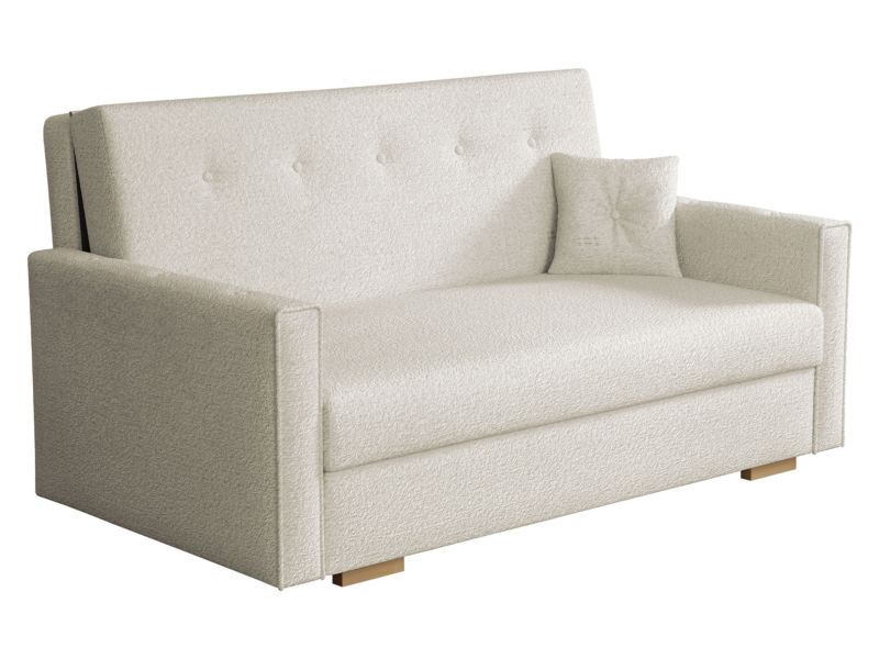 Kanapa rozkładana MIRJAN 24 Viva Sonic III szarobeżowa bukla 1 szt.