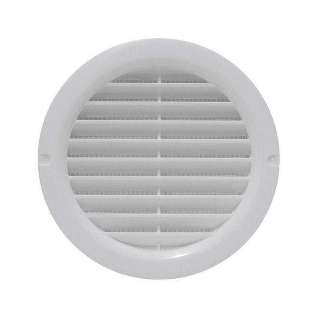 Kratka wentylacyjna Vents fi 125 mm biała