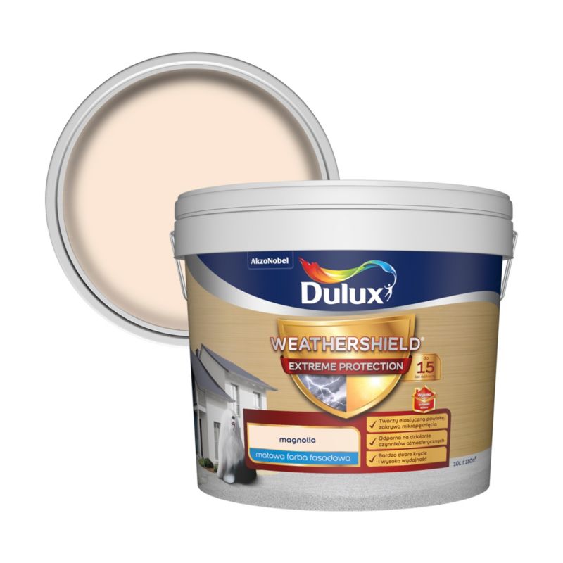 Farba elewacyjna Dulux Extreme magnolia 10 l