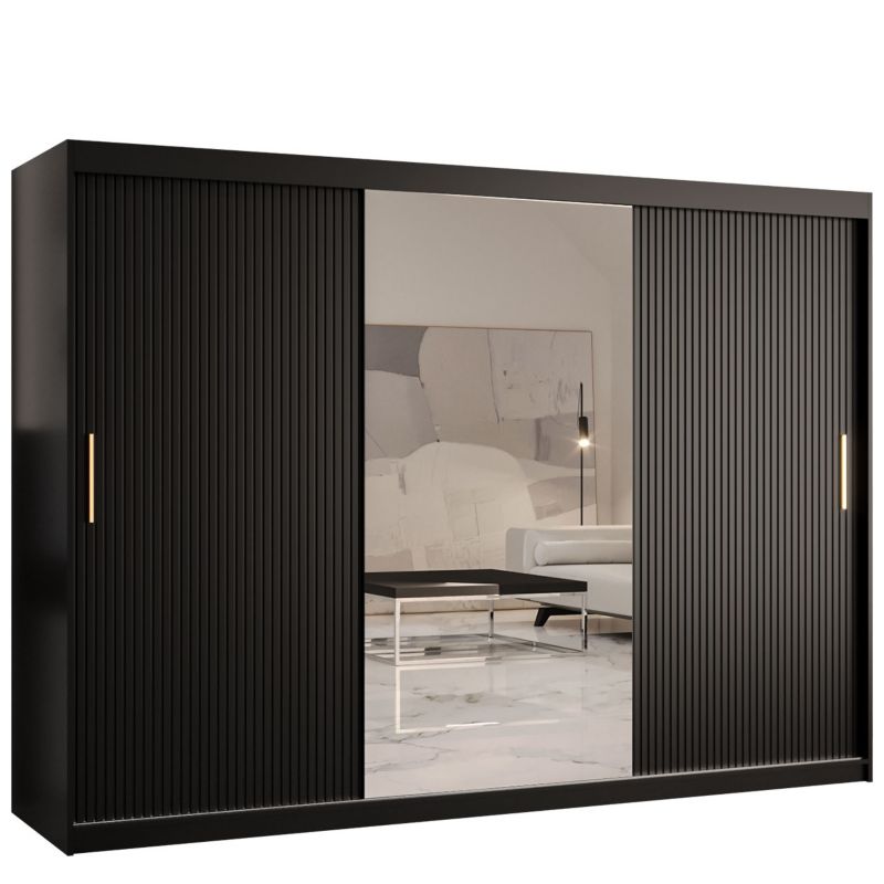 Szafa MIRJAN 24 Riflo Slim 2 250 czarny 1 szt.