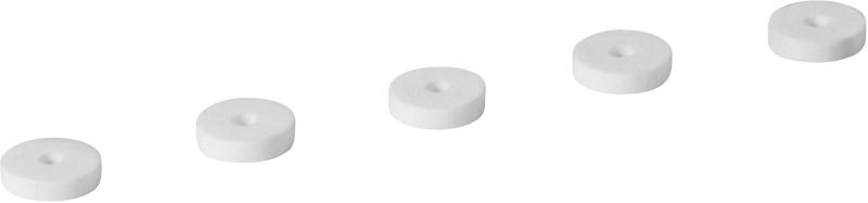 Uszczelka grzybka głowicy Tycner 1/2'' silikonowa 5 szt.