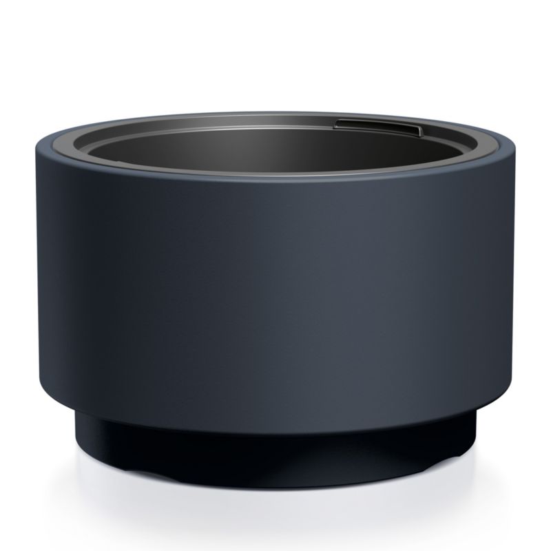 Doniczka EDANTI Ogrodowa 29,8 cm Okrągła Na Taras Do Domu Antracytowa