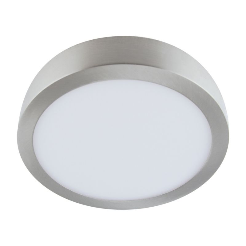 Plafon sufitowy nowoczesny Struhm Martin matowy chrom-biały LED 24W 4000K 2160lm IP20 wym: 3,5 x 30 x 30 cm aluminium - 1 szt.