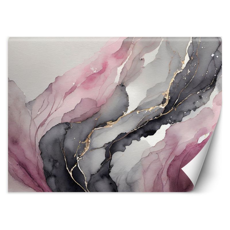 Fototapeta Feeby Akwarela abstrakcja różowy 100x70 1 szt