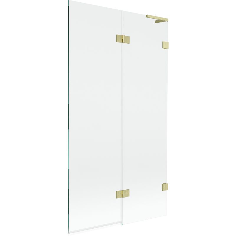 Parawan nawannowy Mexen Lunar L złoty szczotkowany 100x150 cm 2-skrzydłowy 1 szt