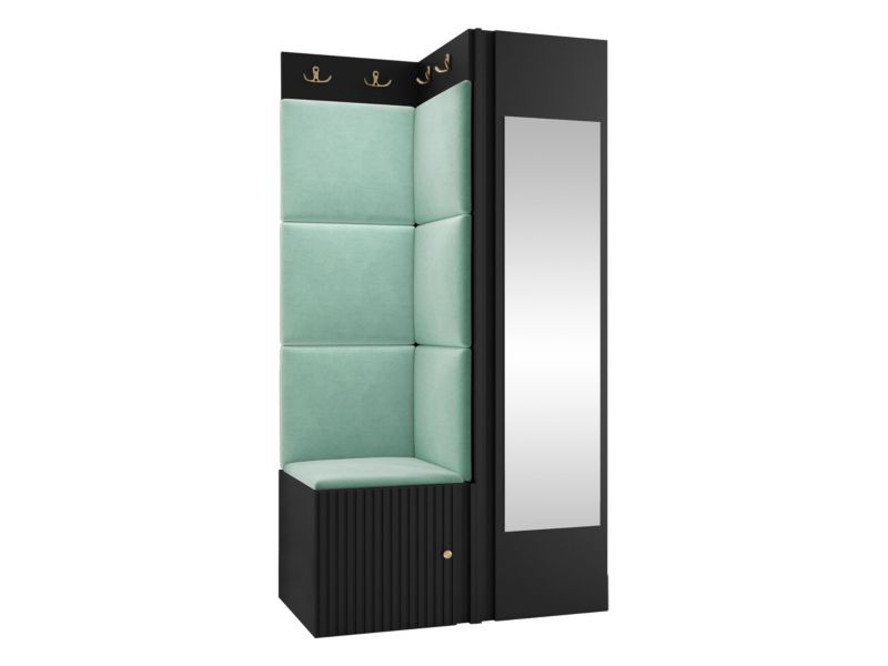 Zestaw MIRJAN 24 Orion Ryfel Slim XXVI czarny + miętowy 1 kpl.