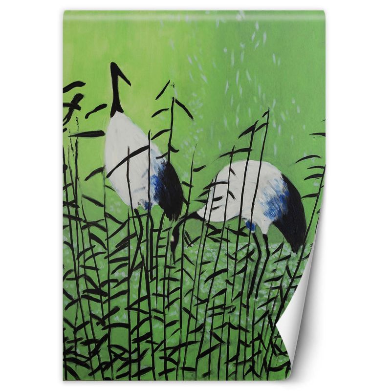 Fototapeta Feeby Ptaki czaple malowane 150x210 1 szt