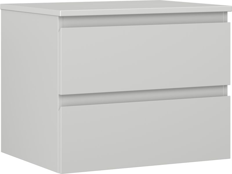 Szafka łazienkowa podumywalkowa Mexen Orio szary mat 60x46 cm 2 szuflady 1 szt.