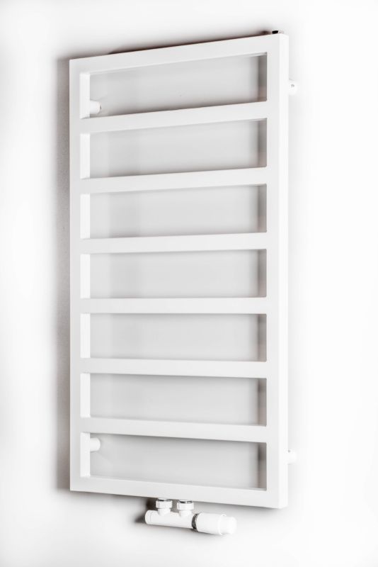 Grzejnik łazienkowy LUXRAD Atria 870 x 500 mm biały 1 szt