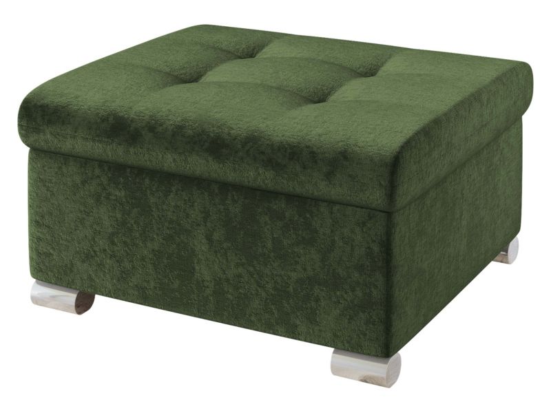 Pufa MIRJAN 24 Niko Mała zielony szenilowy 1 szt.