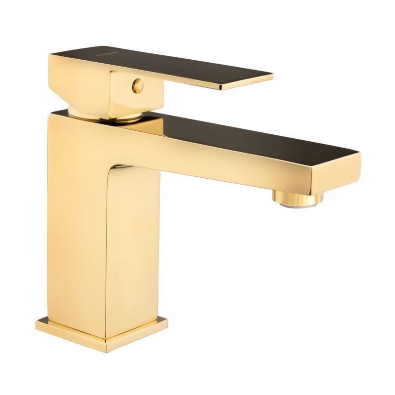 Bateria umywalkowa Oltens Gota połysk złoty PVD, jednouchwytowa, bez korka 1 szt.