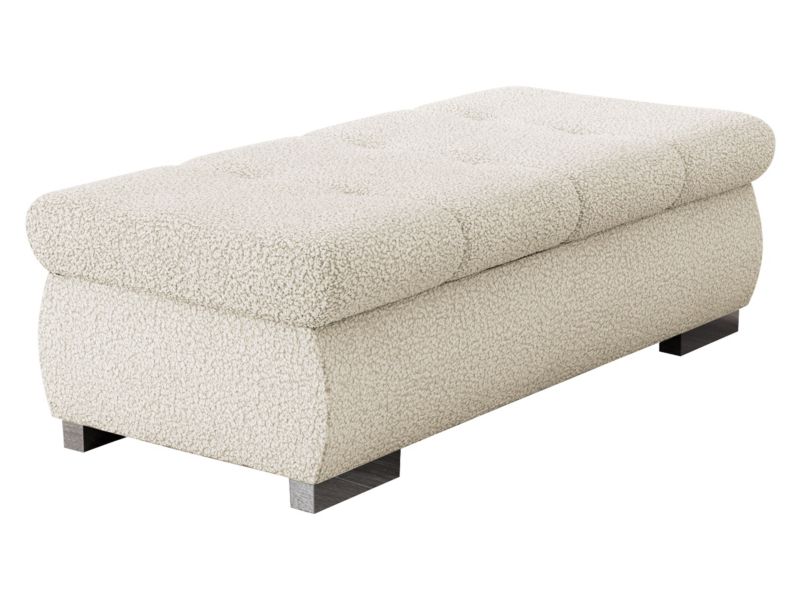 Pufa MIRJAN 24 Orkan Duża kość słoniowa 1 szt.